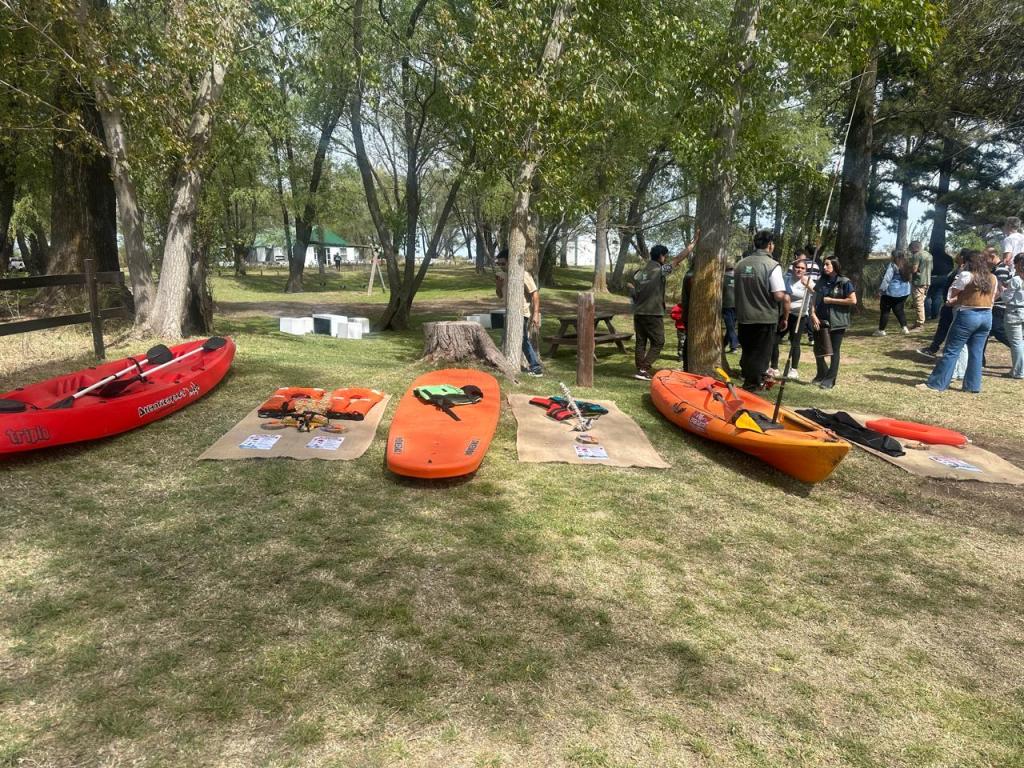 General Pico habilitó la temporada náutica en la Reserva: habrá kayaks y tablas gratuitas